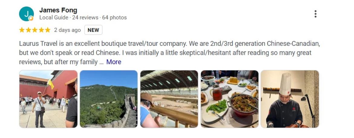 Laurus Travel China tours - best choice for Chinese Canadians and Americans